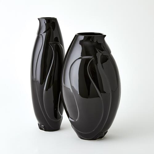 Penguin Vase-Black