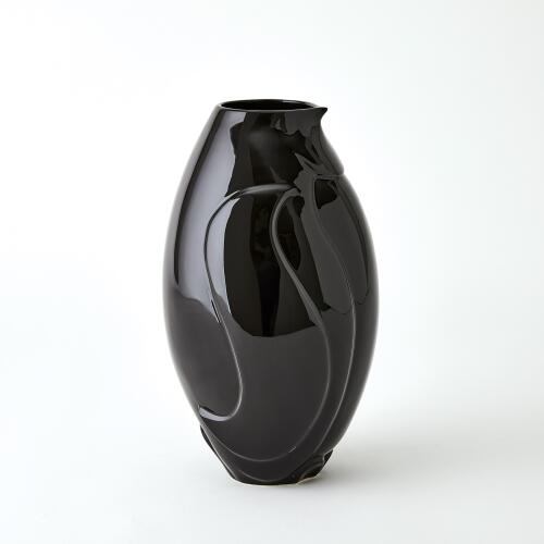 Penguin Vase-Black