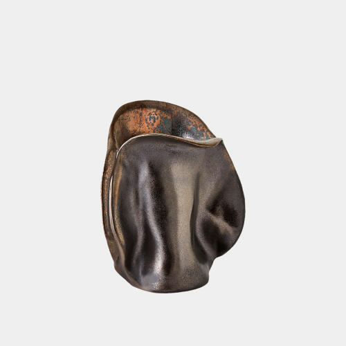 Bocca Vase-Reactive Bronze