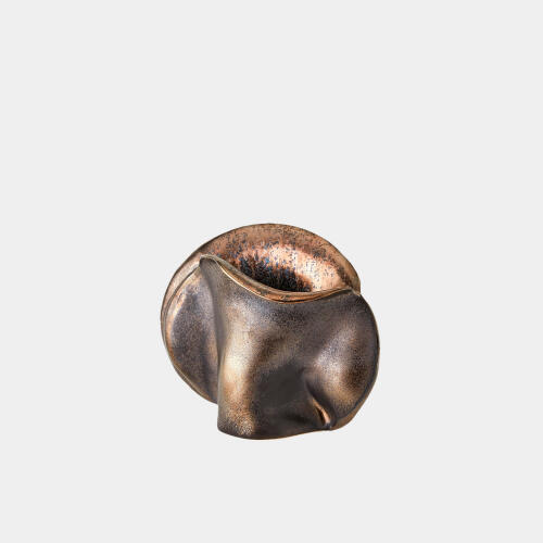 Bocca Vase-Reactive Bronze
