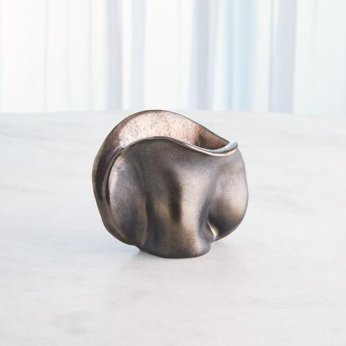 Bocca Vase-Reactive Bronze