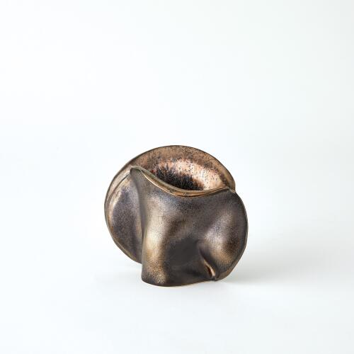 Bocca Vase-Reactive Bronze