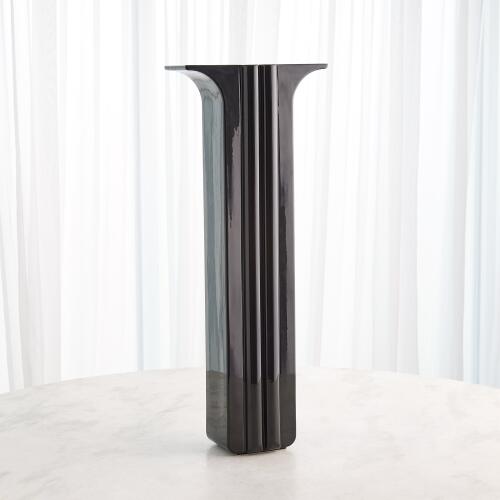 Flying Column Vase-Black
