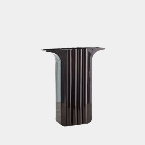 Flying Column Vase-Black-Wide