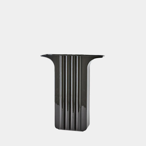 Flying Column Vase-Black-Wide