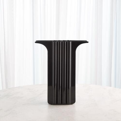 Flying Column Vase-Black