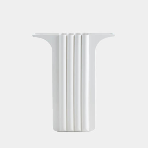 Flying Column Vase-White-Wide
