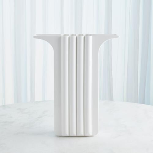 Flying Column Vase-White