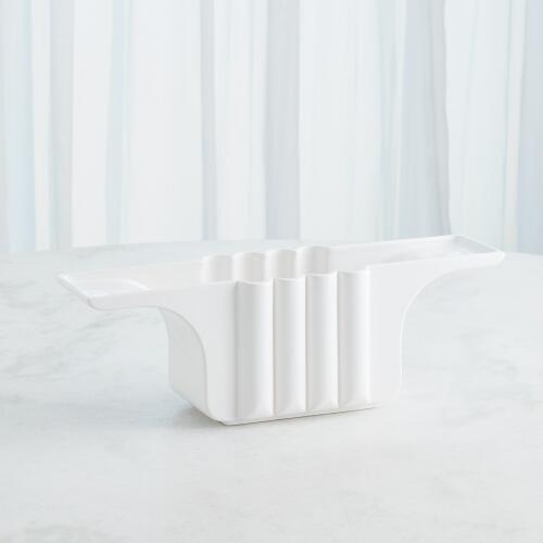 Flying Column Bowl-White