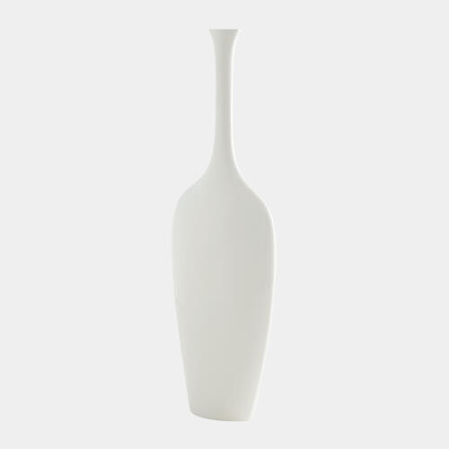 Silhouette Vase-White-Slim