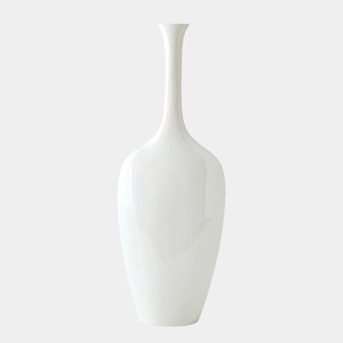Silhouette Vase-White-Slim
