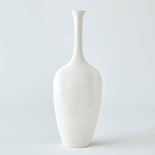 Silhouette Vase-White