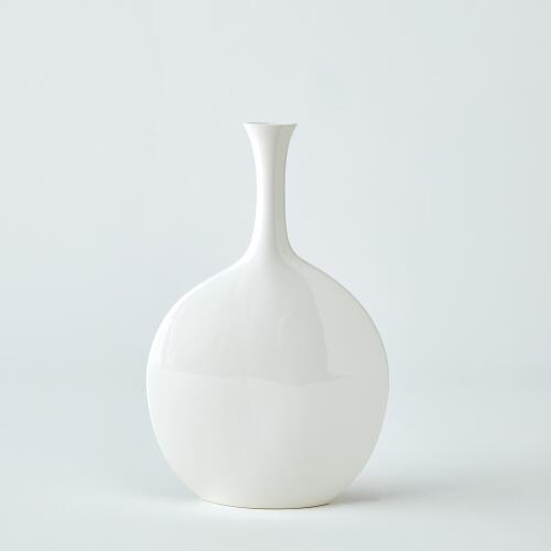 Silhouette Vase-White