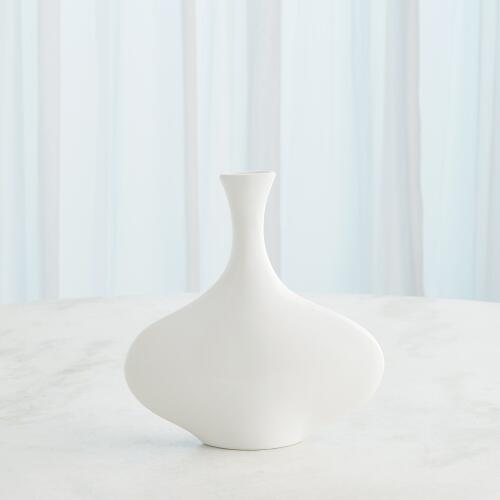 Silhouette Vase-White