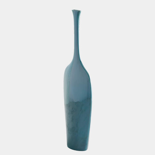 Silhouette Vase-Reactive Blue-Slim
