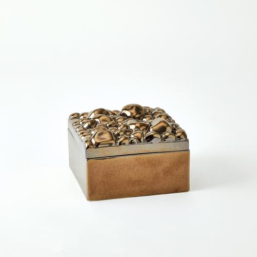 Pebbles Box-Bronze