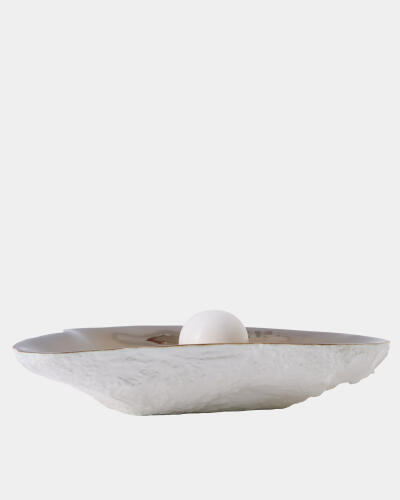Oyster Bowl-Bronze