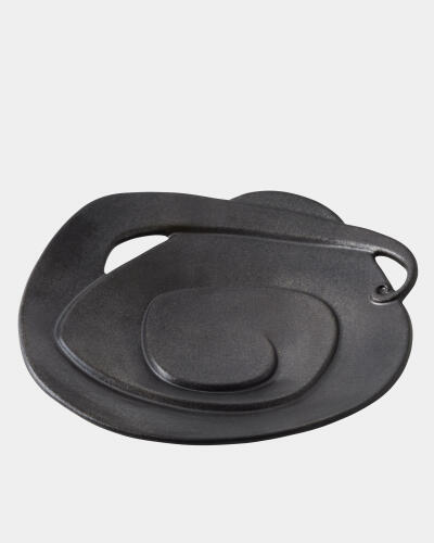Spiral Plate-Black
