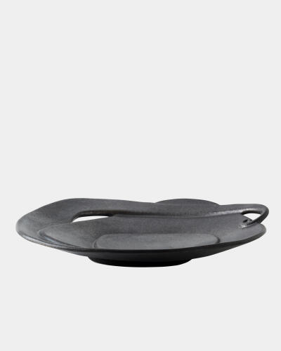 Spiral Plate-Black