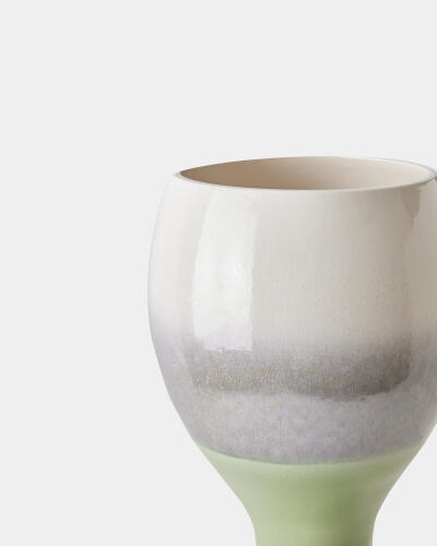 Bulb Striped Vase-Dawn Rises