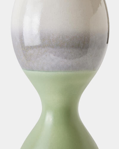 Bulb Striped Vase-Dawn Rises