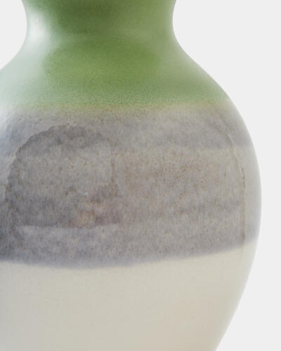 Bulb Striped Vase-Dawn Rises