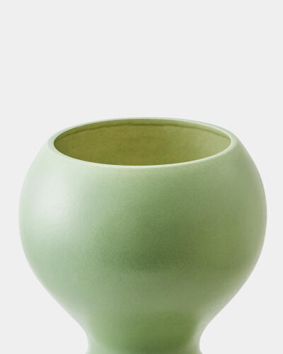 Bulb Striped Vase-Dawn Rises