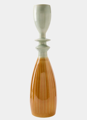 Padang Vase-Camel/Sage