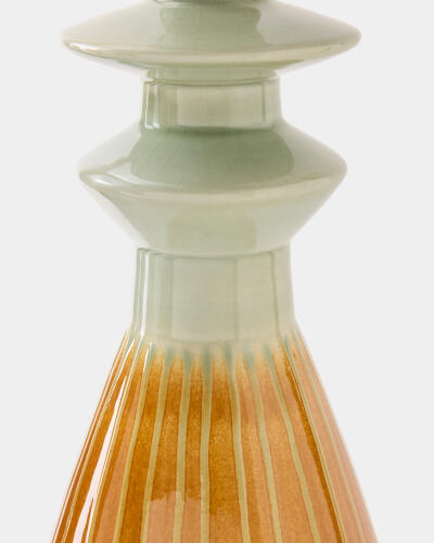 Padang Vase-Camel/Sage
