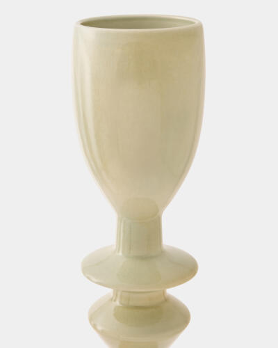 Padang Vase-Camel/Sage