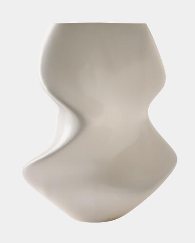 Resonant Vase-White
