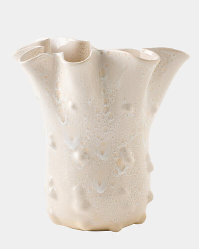 Fazzoletto Vase-Beige