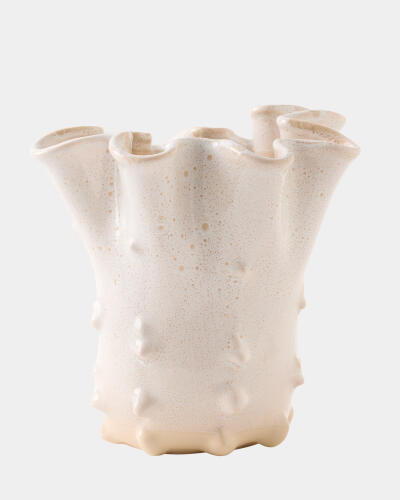 Fazzoletto Vase-Beige