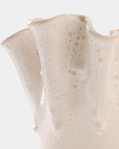 Fazzoletto Vase-Beige