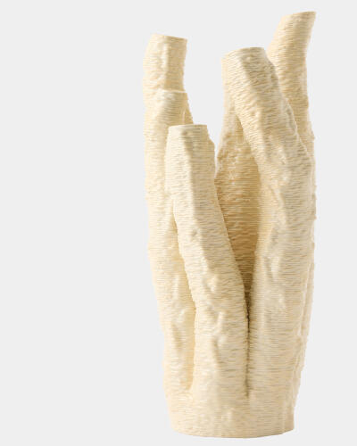 Coral Vase-Beige