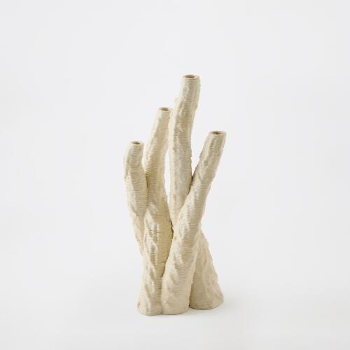 Coral Vase-Beige