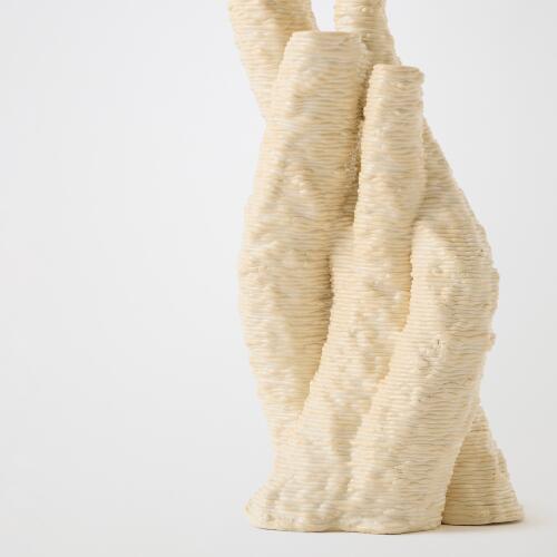 Coral Vase-Beige