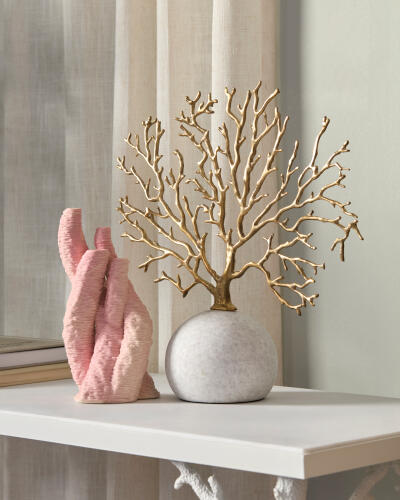 Coral Vase-Pink-Sm