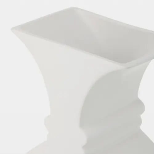 Amassar Pelike Vessel-Matte White