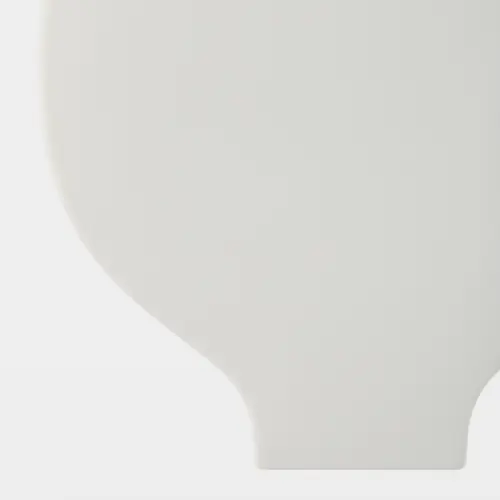 Amassar Gourd Vessel-Matte White