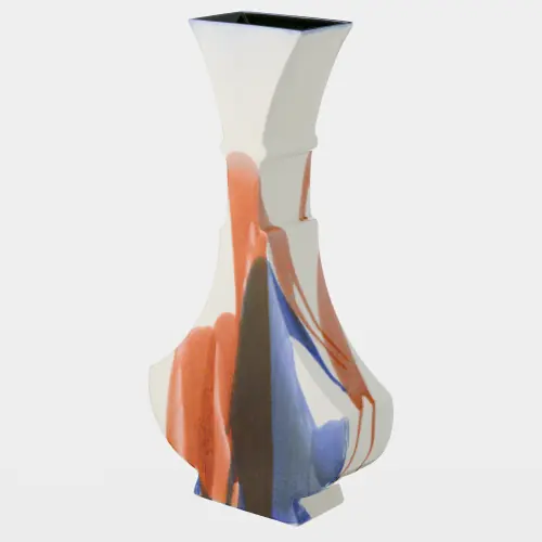 amassar vessel-blue/orange/white