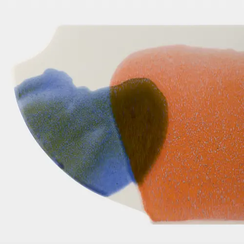 Amassar Bowl-Blue/Orange/White