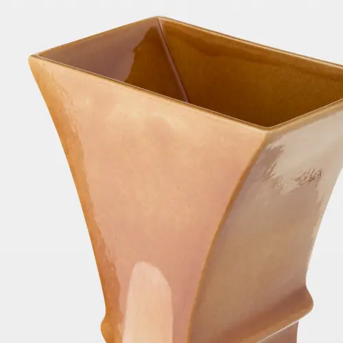 Amassar Vessel-Ochre/Blue/Orange