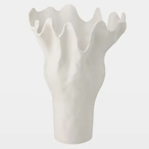 meteor vase-ivory-lg