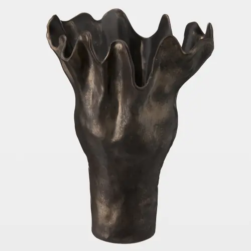 meteor vase-bronze-lg