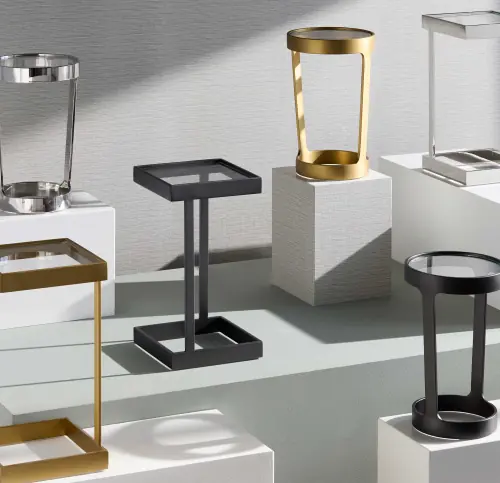 Dax Square Pull-Up Table - Bronze