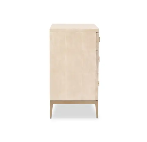 Solange 3-Drawer Dresser - Cream