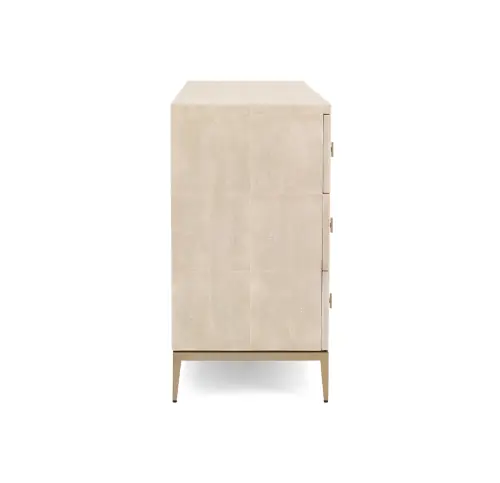 Solange 6-Drawer Dresser - Cream