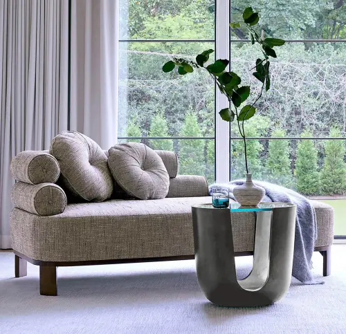 Soleil Pull-Up Table - Pewter