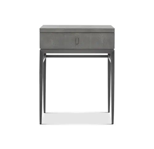 solange side table - gray
